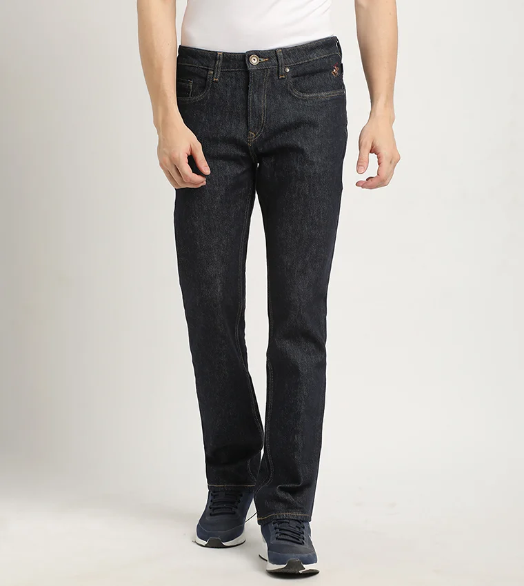 Mid-Rise Slim Fit Jeans