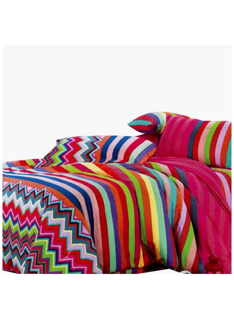 Family Bed Steak Bed sheet 100% Cotton 4 pieces size 180 x 200 cm Model 1005 from Family Bed  - Image 2