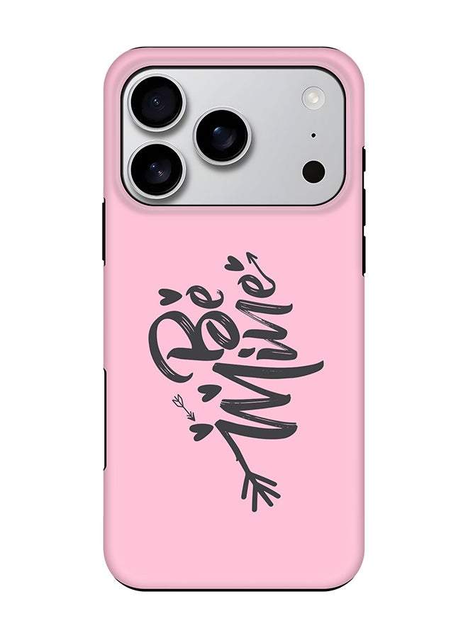 Stylizedd Tough Pro Magnetic Case for iPhone 17 Pro, Dual Layer hybrid PC + TPU Mobile Cover Matte - Be Mine