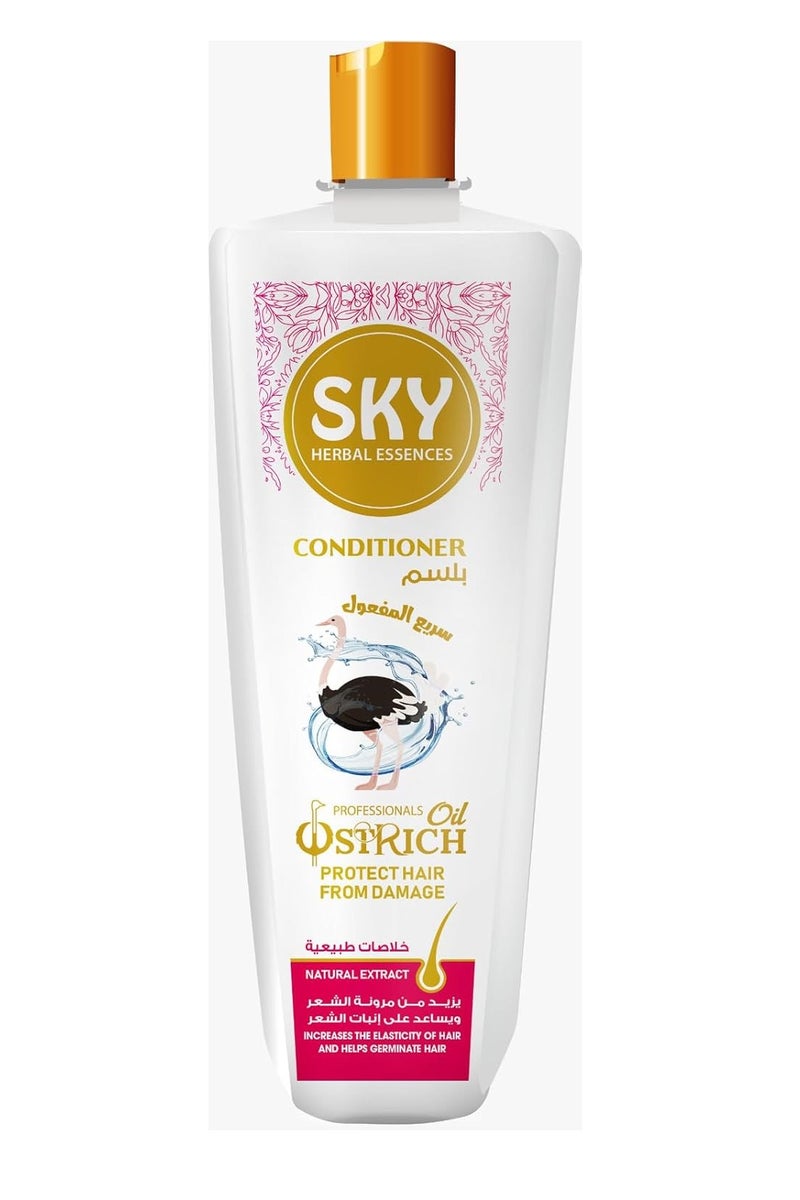 SKY Sky Hair Conditioner 900 ml with Ostrich Oil  - Image 1