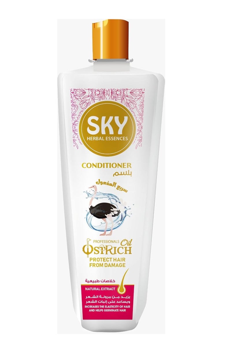 SKY Sky Hair Conditioner 900 ml with Ostrich Oil  - Image 2