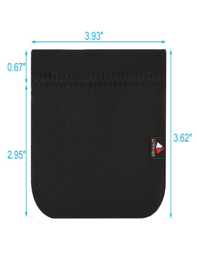 TXesign 4 x 4 inch Neoprene Protective Carrying Snap Case Bag Pouch for Earphones/Cables etc.(Earbud Case) - Image 4