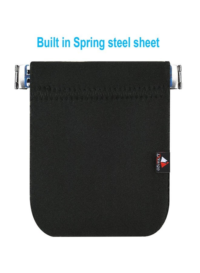 TXesign 4 x 4 inch Neoprene Protective Carrying Snap Case Bag Pouch for Earphones/Cables etc.(Earbud Case) - Image 5