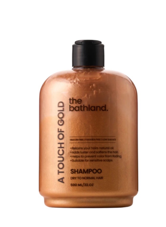 the bath land A Touch of Gold Low Sulfate Shampoo - 500 