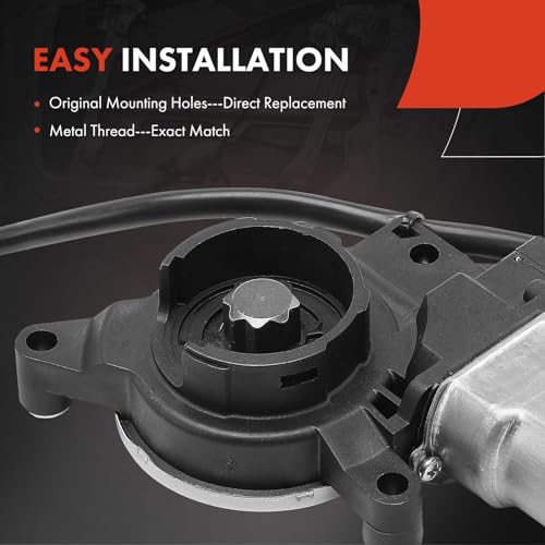 A-Premium Power Window Lift Motor Compatible with Honda Civic 2001 2002 2003 2004 2005, Rear Left Driver Side, Replace# 72750S5AJ01 - Image 5