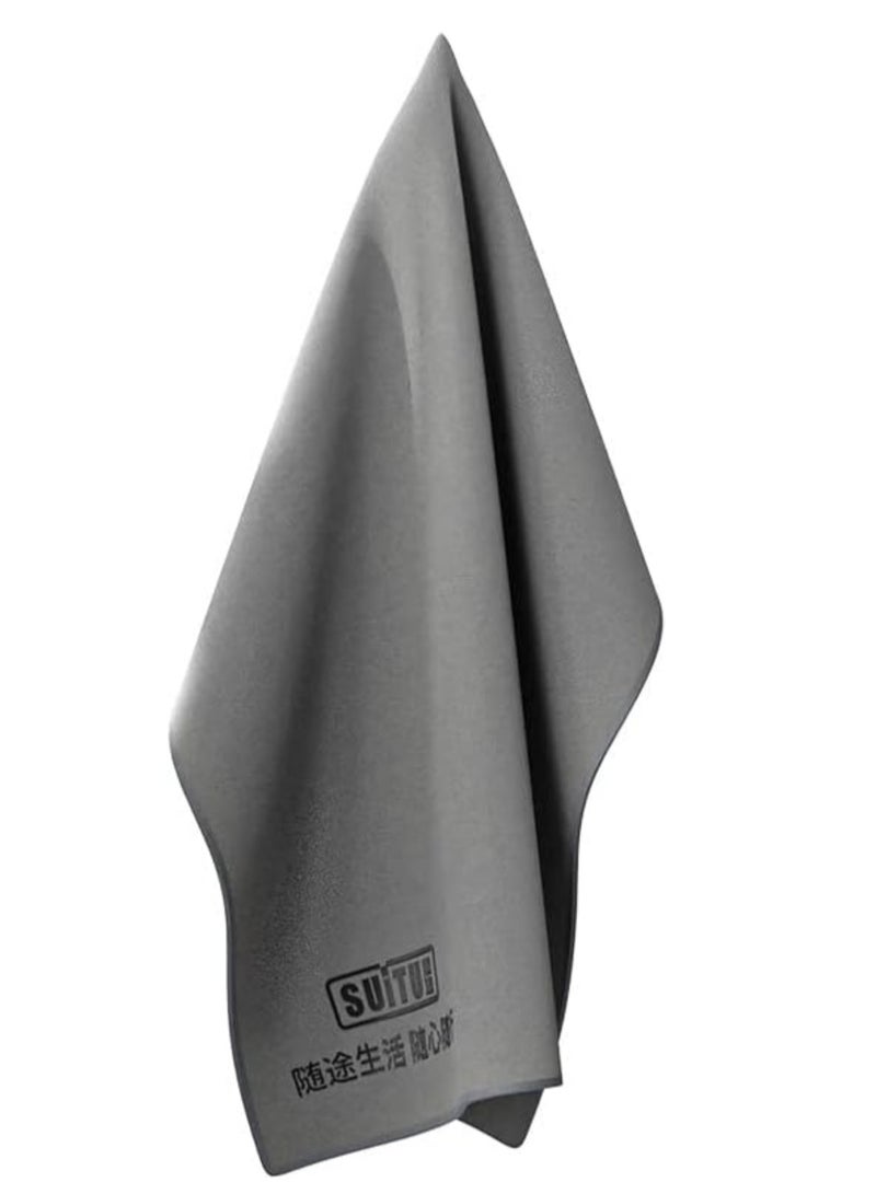 14inch*30inch Thicked two sided coral velvet water absorbing car towel microfiber scratch free cleaning towel for car - Image 1