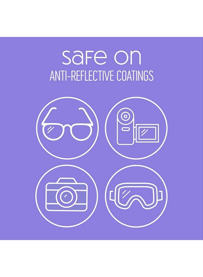 Nice 'N Clean Nice 'N CLEAN SmudgeGuard Lens Wipes (600 Total Wipes) | Individually-Wrapped, Pre-Moistened, Ammonia-Free Lenses Wipes | Lens Cleaning Wipes for Eyeglasses, Camera Lens, Goggles, Sunglasses - Image 2