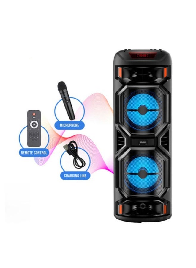 singe Wireless Bluetooth Speaker with Microphone TWS and AUX Loud and Clear Sound Long-lasting Battery with Rechargeable Capability zqs8221 - Image 1