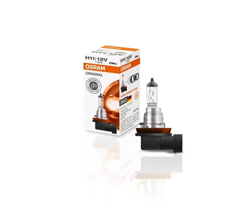 OSRAM ORIGINAL H11, halogen-headlamp bulb, 64211, 12V, folding carton box (1 piece) - Image 1