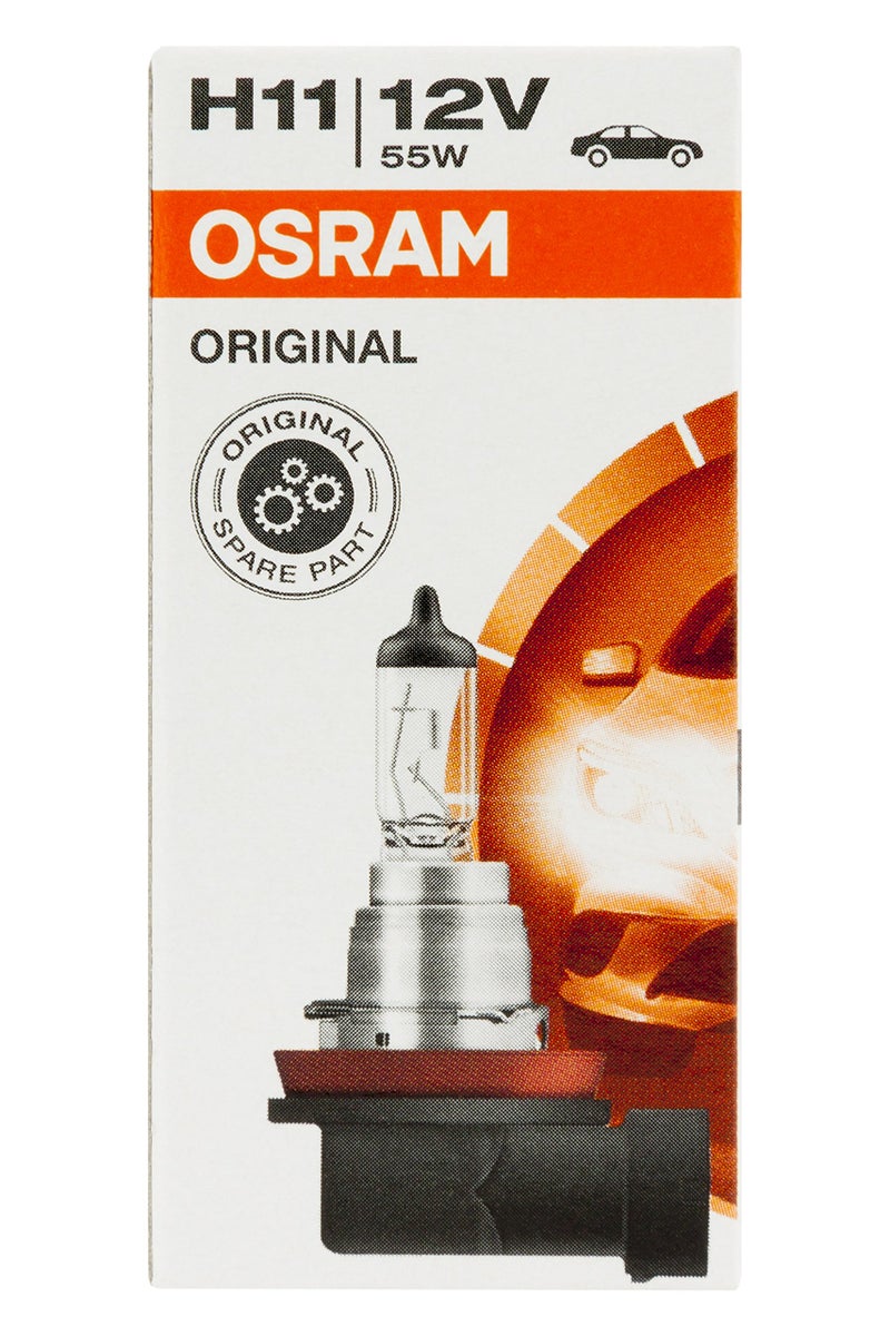 OSRAM ORIGINAL H11, halogen-headlamp bulb, 64211, 12V, folding carton box (1 piece) - Image 3