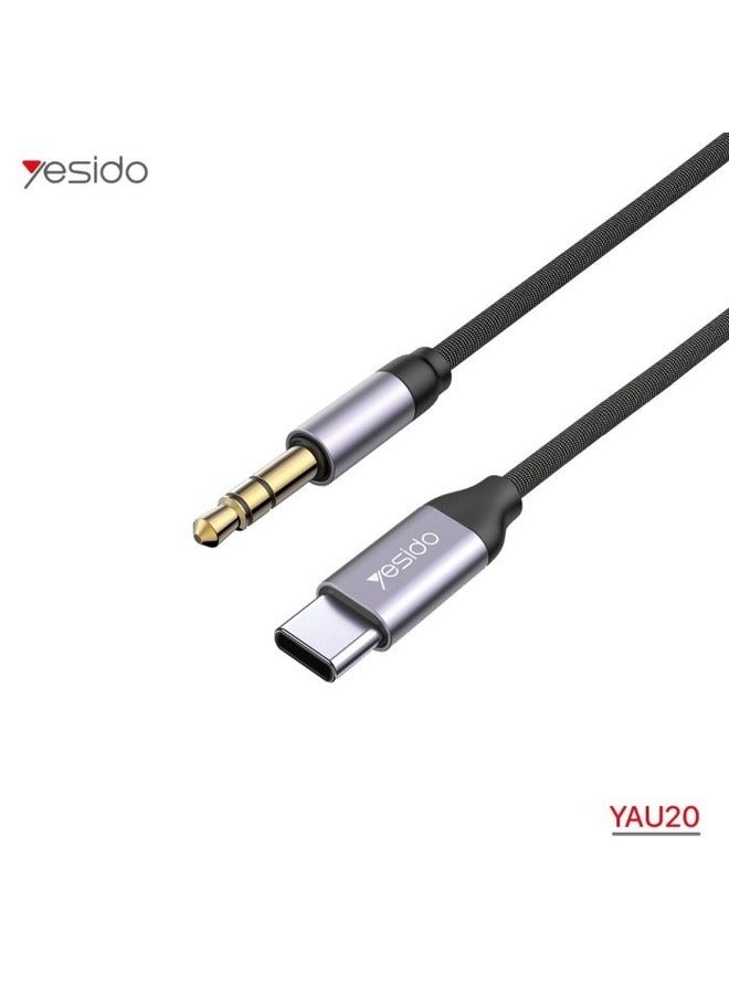 ELTRAZONE "YAU20 Type-C to 3.5mm AUX Adapter – High-Quality Audio Cable for Connecting USB-C Devices to Headphones and Speakers" - Image 2