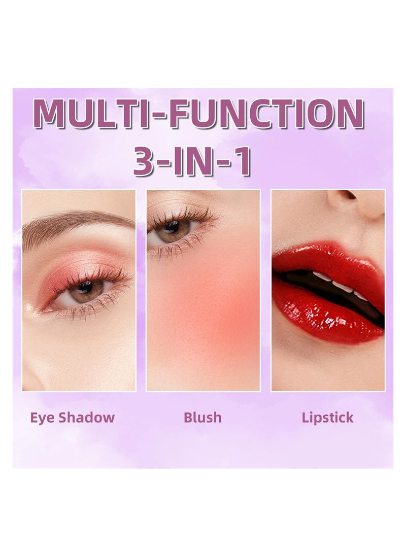 Excefore - Lip Tint Stain Set 6 Colors Fruit Watery Matte Tint for Lip - Image 1