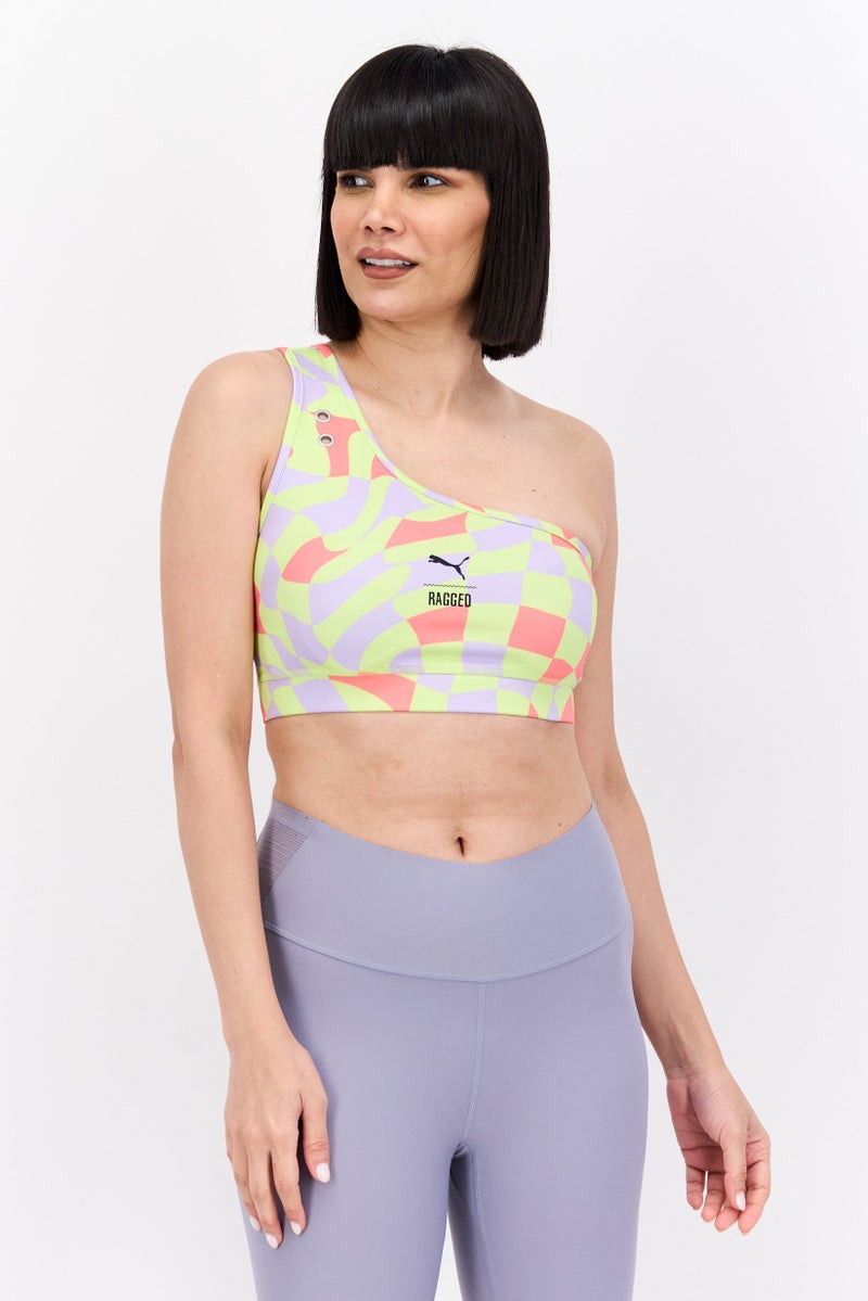 PUMA Women Non Padded Sports Bra, Lime - Image 1