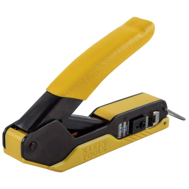 Klein Tools VDV226-005 Compact Modular Data Cable Crimping Tool, for Pass-Thru RJ45 Connectors - Image 3