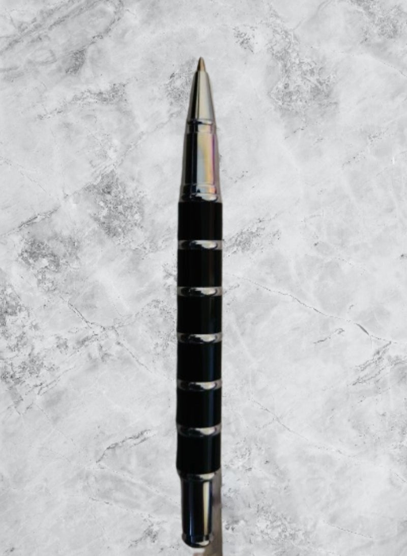 Vitacelli Luxury High Quality Full Metal Roller Ballpoint Pen With Refill Pack For Executive Use And For A Premium Gift - Image 2