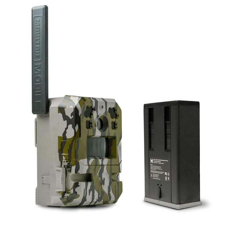 Moultrie Edge Pro Cellular Trail Camera with Rechargeable LithiumIon Battery Auto Connect Nationwide Coverage 1080p Video HD Audio 100ft Detection Range Extended Runtime Weatherproof