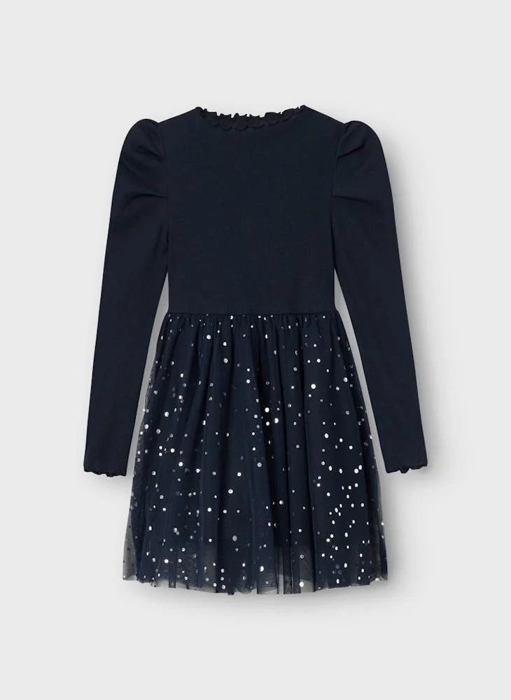 نيم ات Sparkle Tulle Dress