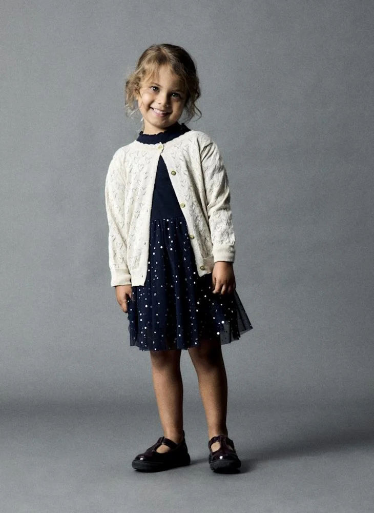 نيم ات Sparkle Tulle Dress