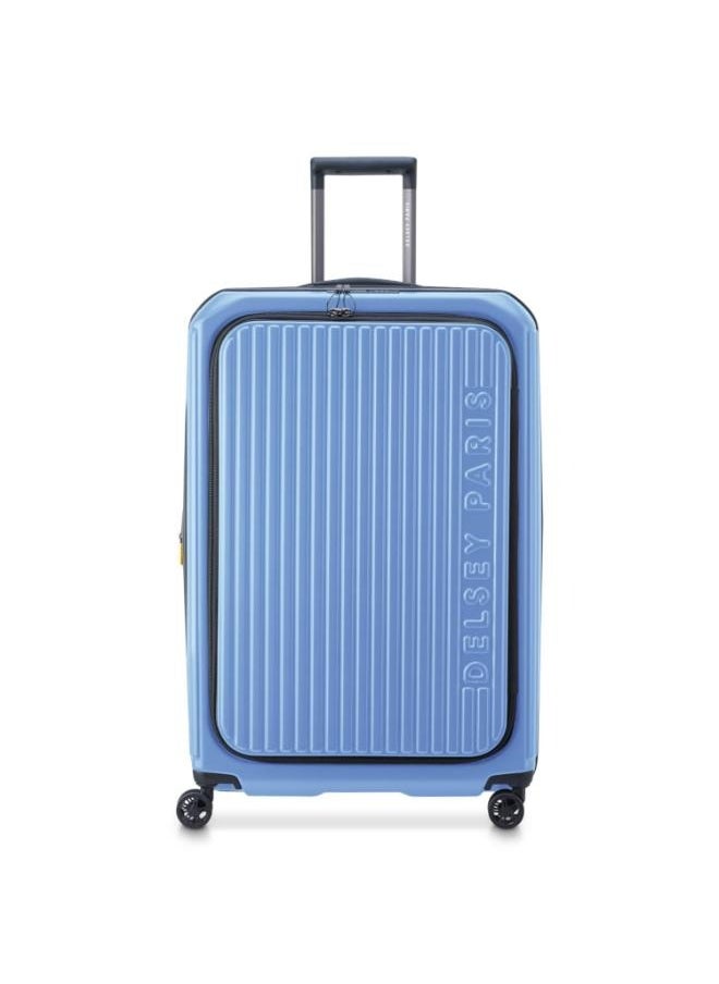 DELSEY Paris Securtime Zip 77 cm Top Opening 4-Wheel Expandable Suitcase - Lavender Blue  - Image 1