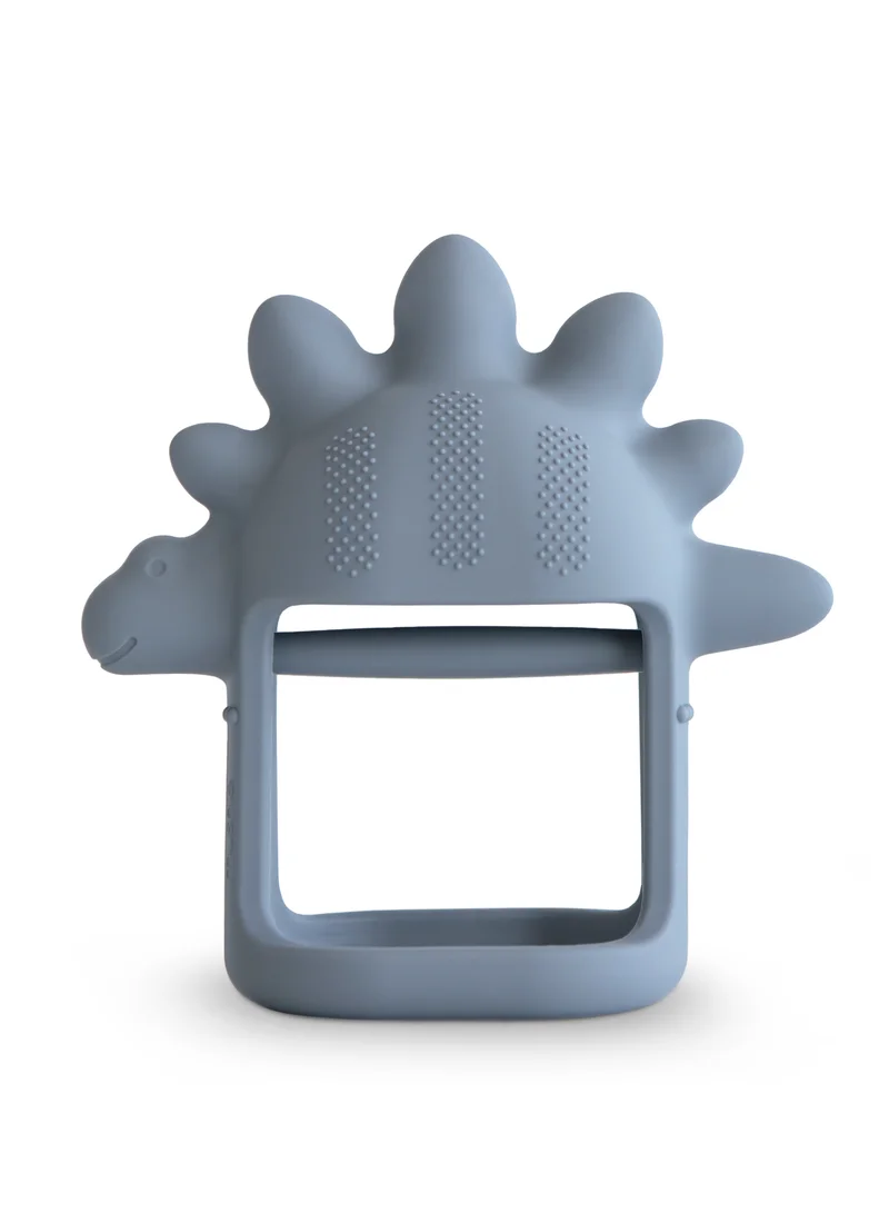 mushie No-Drop Dino Teether - Tradewinds