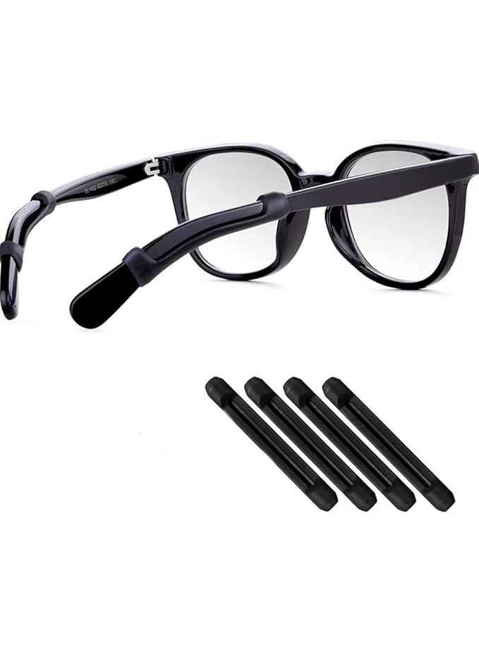 SYNSYB SYNSYB Ear Gripper Holders for Eyeglass Nose Pads Silicone Anti -Slip Glasses Eyeglasses Temple Tips Sleeve Retainer Extender for Eye Glasses Sunglasses of Adults - Image 5