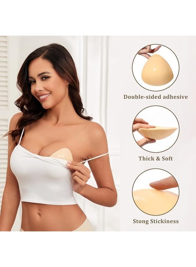 Double-Sided Sticky Bra Pads, Inserts Ultra Instant Lift Bra, Inserts Push up Bikini Pad, for Swimsuit Sports Bra - Image 2