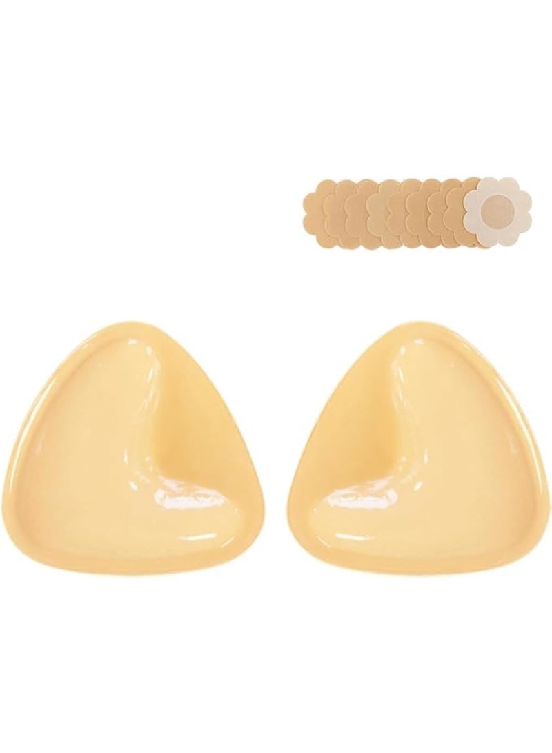 Double-Sided Sticky Bra Pads, Inserts Ultra Instant Lift Bra, Inserts Push up Bikini Pad, for Swimsuit Sports Bra - Image 1