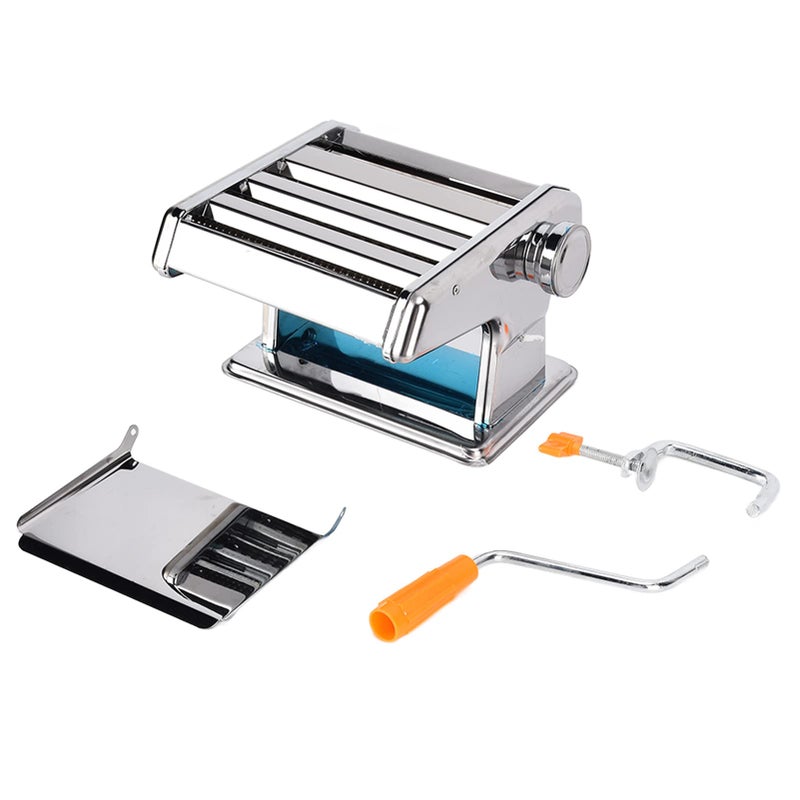 Stainless Steel Manual Pasta Machine 3 Blade Noodle Maker Dough Sheeter Pressing Kitchen Tool - Image 2