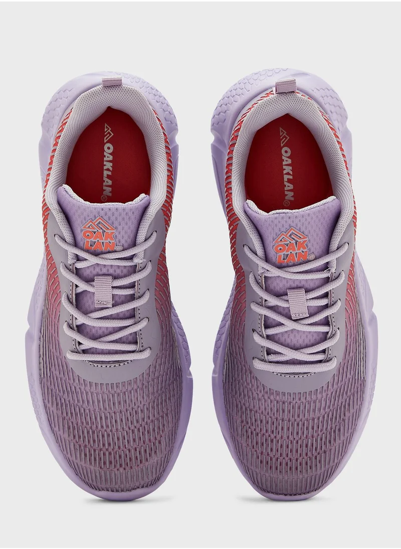 شو اكسبرس Lace Up Low Top Sneakers