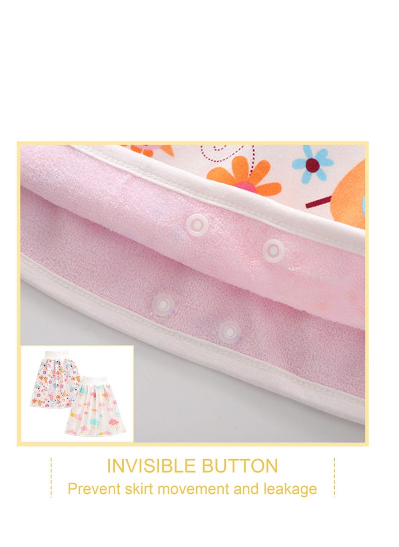 SYOSI Diaper Pants for Baby Cotton Training Pants Diaper Skirt Shorts Waterproof Cloth Diapers Night Time  - Image 4