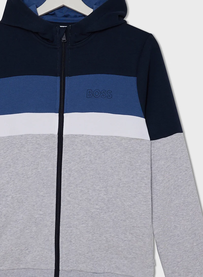 بوس Kids Hoodie