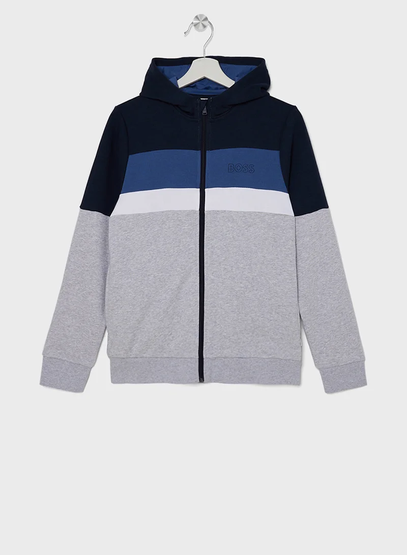 بوس Kids Hoodie