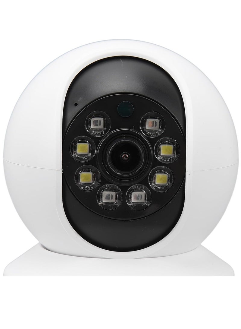 WiFi Dual Lens Security Camera HD Wireless Home Camera with Wide Angle NightMotion Detection, 2 Way, Panoramic Shooting, Rich Functions, HD Night - Image 3