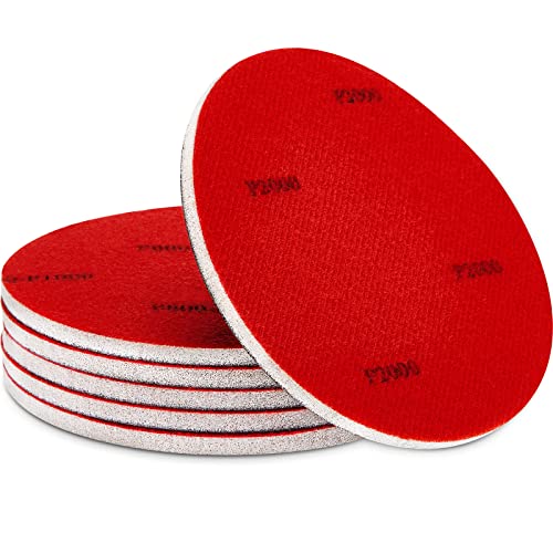 Maitys 6 Pieces Bowling Sanding Pads 2000 Grit Bowling Ball Sanding Kit Accessories Resurfacing Polishing Cleaning Kit for Sports Ball Clean Display - Image 1