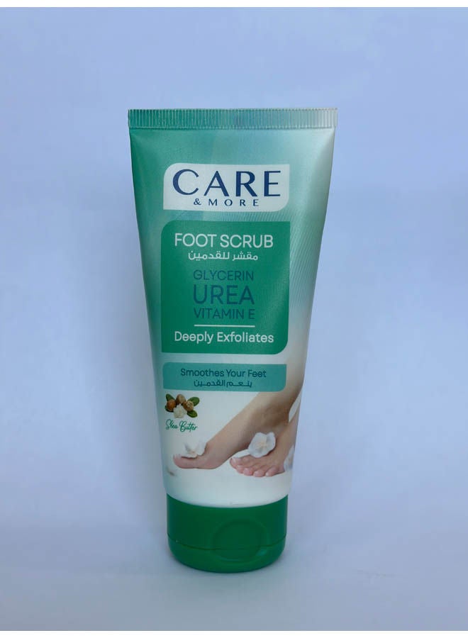 Care & More Foot Scrub With Vitamin E