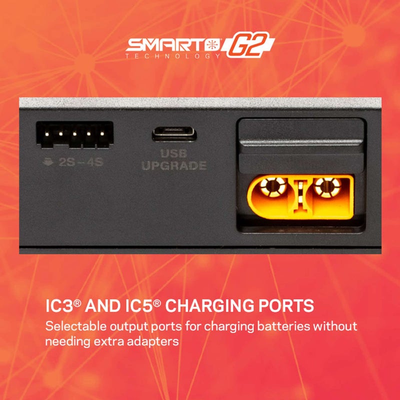 Spektrum Accessories Smart Powerstage 3S Air Bundle: G2 2200mAh 3S LiPo IC3 & S155 Charger, SPMXPSA400 - Image 5