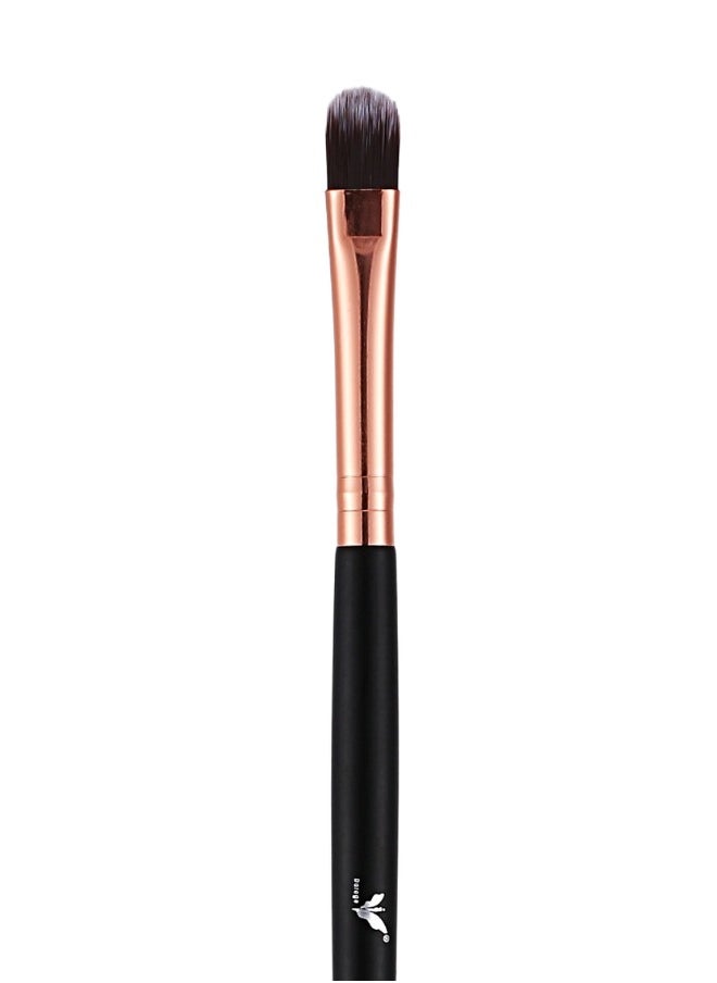 daroge Small Eyeshadow Makeup Brush Rose Gold/Black  - Image 2