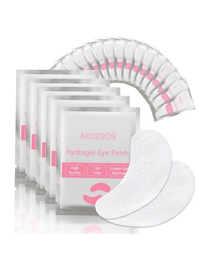 Akissos Eye Pads Eyelash Extension Supplies Akissos 100 Pcs Under Eye Patches Undereye Gel Lash Extension Supplies Lift Tint Lash Guard Professional Individual Diy Beauty Tool Hypoallergenic Lint Free - Image 1