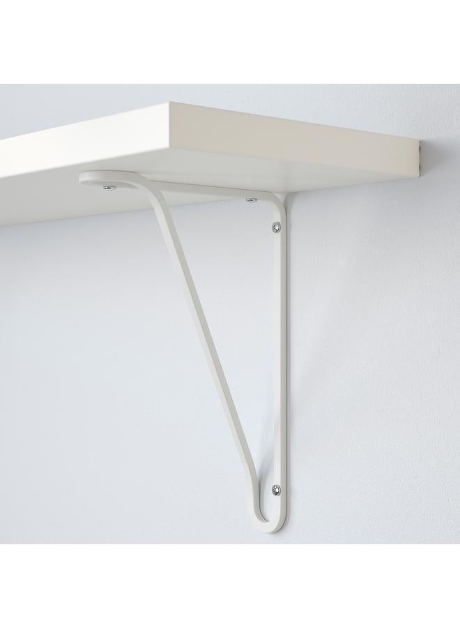 Zaboon Wall shelf, white/white, 120x20 cm  - Image 4