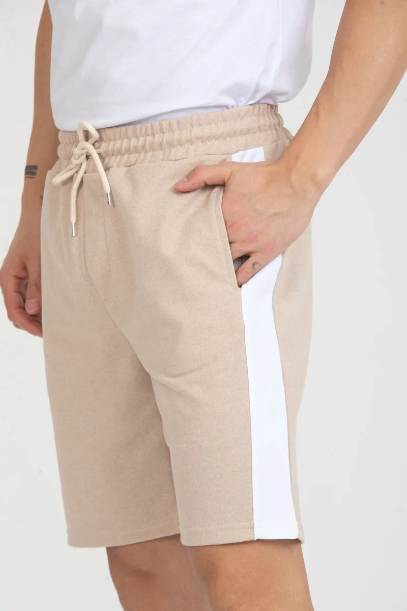 توينتي3 Men's Basic Stripe Detailed Pocket Shorts