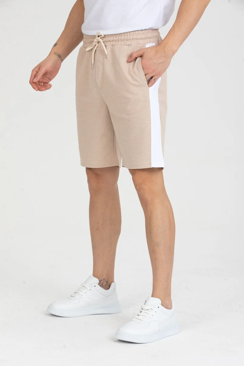 توينتي3 Men's Basic Stripe Detailed Pocket Shorts