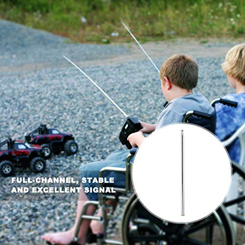 Walfront 7-Channel Full Channel Rod for Toy Car Radio, Telescopic for 2.4 GHz Remote Control - Image 5