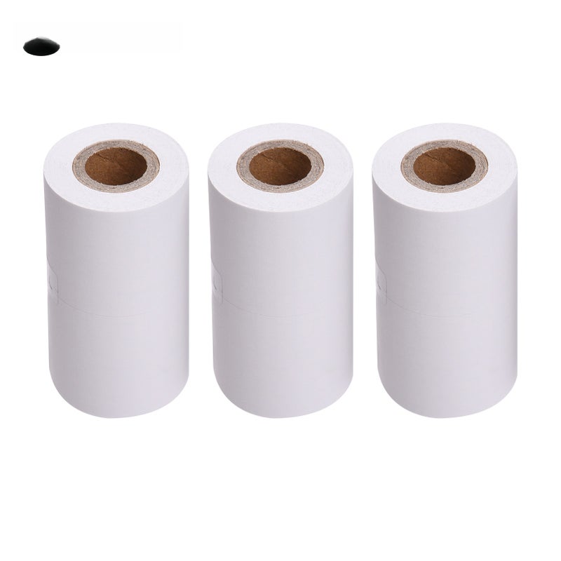 PAPERANG 3 Rolls 57x30mm Self-Adhesive Thermal Paper Roll Sticky Paper Long-Lasting 2-years for PAPERANG P1(S)/P2(S) Pocket Thermal Printer - Image 1