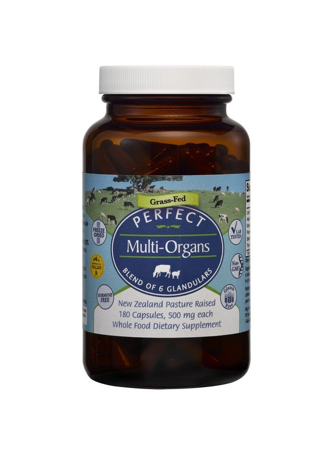 Perfect Supplements Perfect Multiorgans 180 Capsules A Blend Of 6 Synergistic Glandulars 100% Freeze Dried & Hormone Free New Zealand Pasture Raised - Image 2