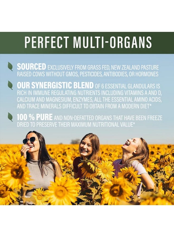 Perfect Supplements Perfect Multiorgans 180 Capsules A Blend Of 6 Synergistic Glandulars 100% Freeze Dried & Hormone Free New Zealand Pasture Raised - Image 5