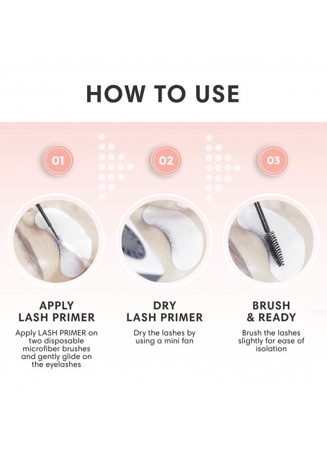bl BL - BL Eyelash Eyelash Extension Primer 15ml | Longer Retention of lash extensions | Natural oil and protein remover - Image 1