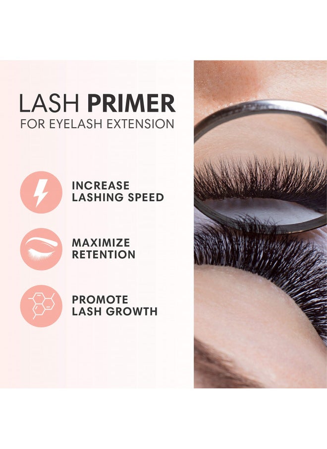bl BL - BL Eyelash Eyelash Extension Primer 15ml | Longer Retention of lash extensions | Natural oil and protein remover - Image 1