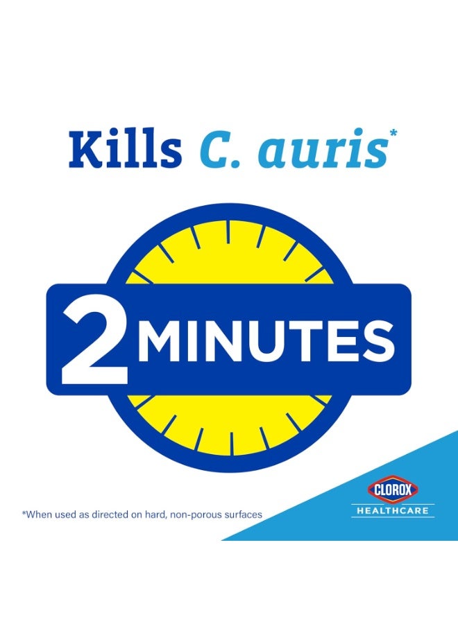 Clorox Healthcare Hydrogen Peroxide Cleaner Disinfectant, Bleach Free, 32 Fluid Ounces (Package May Vary) - Image 1