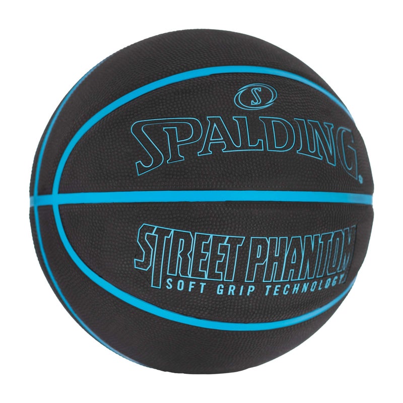 Spalding Street Phantom Outdoor Basketball Neon Blue 29.5" - Image 2
