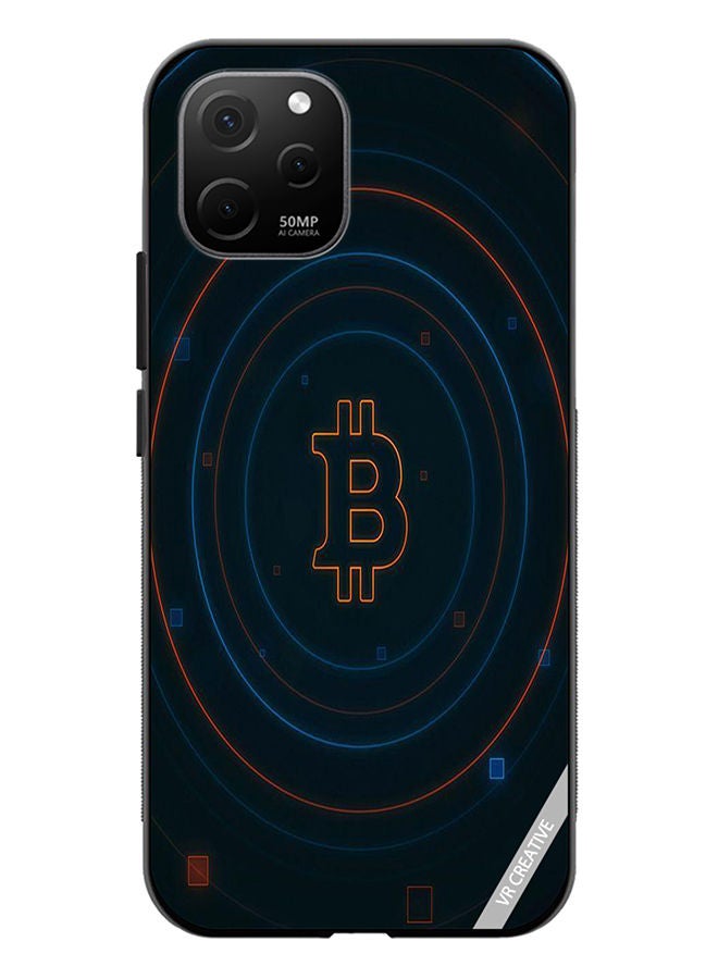 VR CREATIVE Protective Case Cover For Huawei Nova Y61 Cryptocurrency Design Multicolour - Image 1